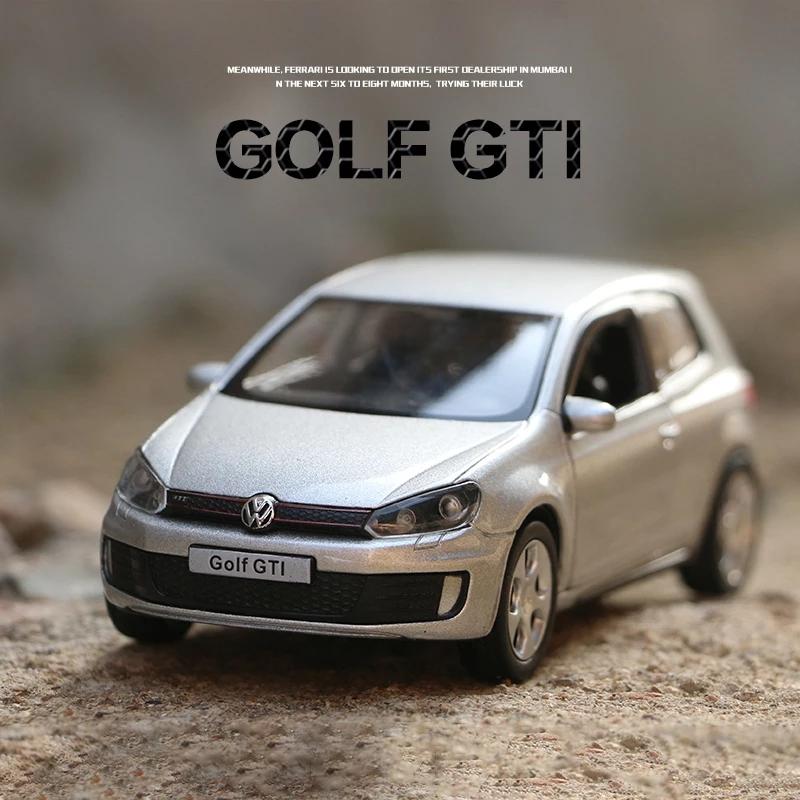 Volkswagen Golf GTI 5 Inch Metal Car Simulation Diecast & Toy Vehicle RMZ City 1:36 Alloy Model Gifts For Children
