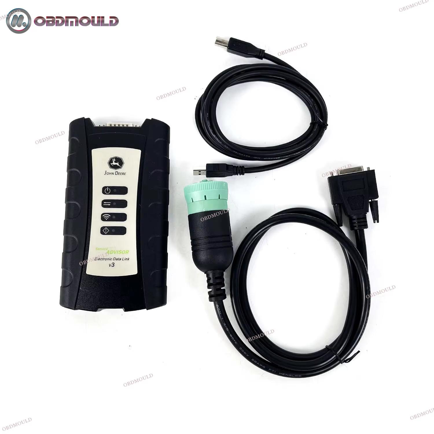 EDL V3 Machine Interface Diagnostic Tools Service Adapter John Deere Scanner Use EDL V3 Driver